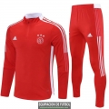 Ajax Sudadera De Entrenamiento Red + Pantalon Red 2021/2022