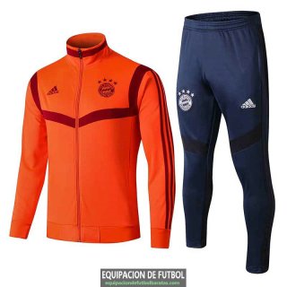 Bayern Munich Chaqueta Orange + Pantalon 2019-2020
