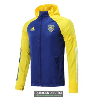 Boca Juniors Chaqueta Rompevientos Blue Yellow 2020-2021