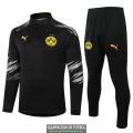 Borussia Dortmund Sudadera De Entrenamiento Black + Pantalon 2020-2021