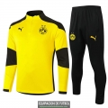 Borussia Dortmund Sudadera De Entrenamiento Yellow + Pantalon 2020-2021