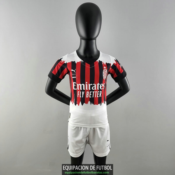 Camiseta AC Milan Ninos Fourth 2021/2022