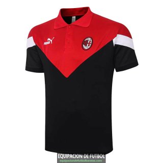 Camiseta AC Milan Polo Black 2019-2020