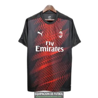 Camiseta AC Milan Training Black Red 2020-2021