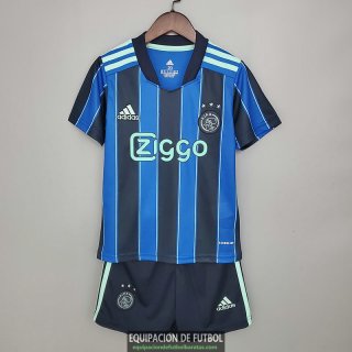 Camiseta Ajax Ninos Segunda Equipacion 2021/2022