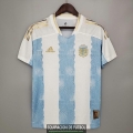 Camiseta Argentina Commemorative Edition White Blue 2021/2022