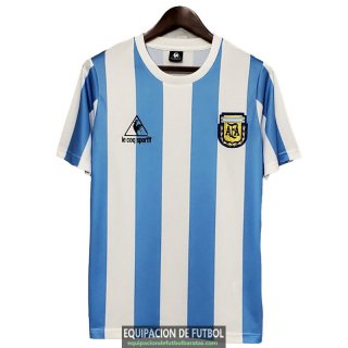 Camiseta Argentina Retro Primera Equipacion 1986 1987