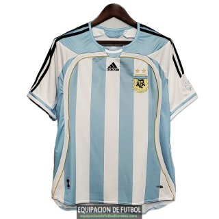 Camiseta Argentina Retro Primera Equipacion 2006 2007