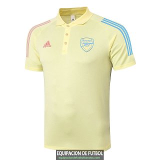 Camiseta Arsenal Polo Yellow 2020-2021