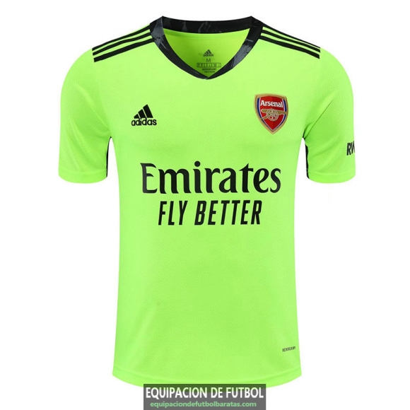 Camiseta Arsenal Portero Green 2020/2021