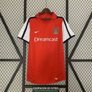 Camiseta Arsenal Retro Primera Equipacion 2001/2002