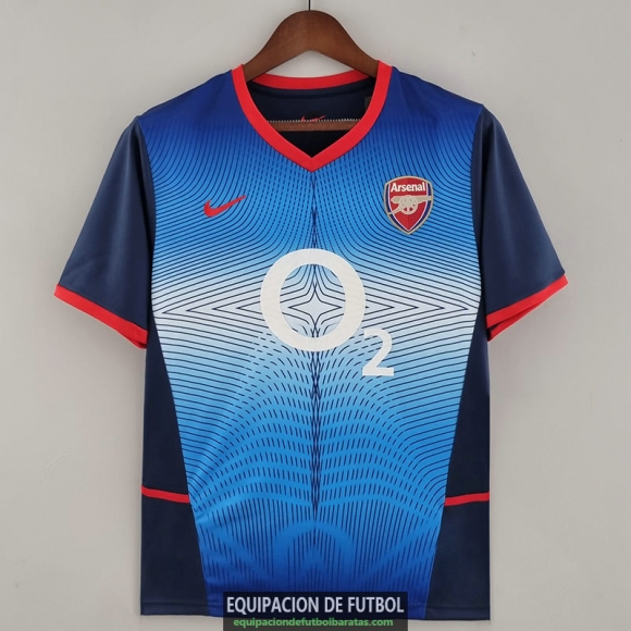 Camiseta Arsenal Retro Segunda Equipacion 2002/2004
