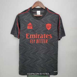 Camiseta Arsenal Training Adidas x 424 Black 2021/2022