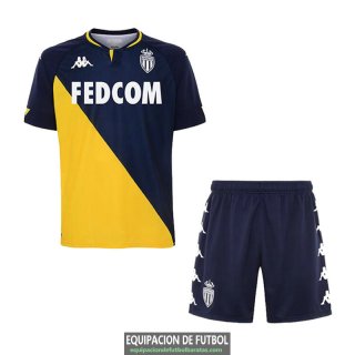 Camiseta AS Monaco Ninos Segunda Equipacion 2020/2021