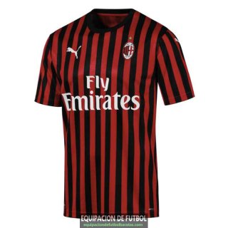 Camiseta Authentic AC Milan Primera Equipacion 2019-2020