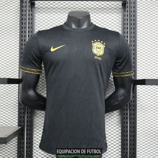 Camiseta Authentic Brasil Special Edition Black 2023/2024