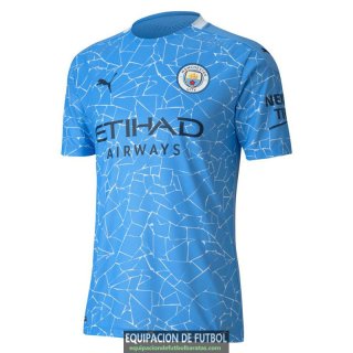 Camiseta Authentic Manchester City Primera Equipacion 2020-2021