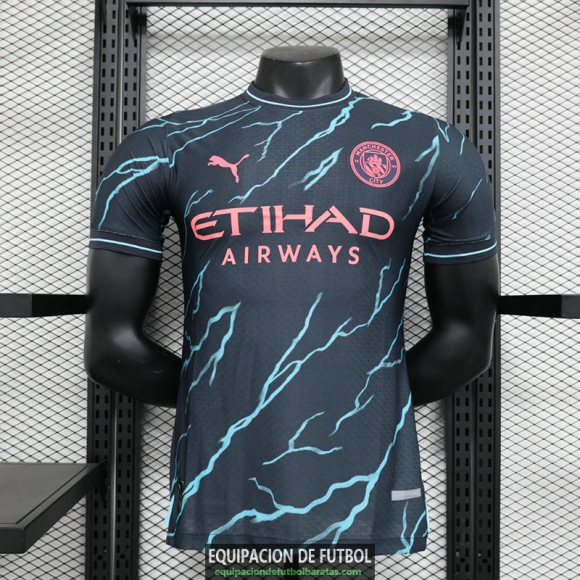Camiseta Authentic Manchester City Tercera Equipacion 2023/2024