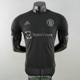 Camiseta Authentic Manchester United Black I 2022/2023