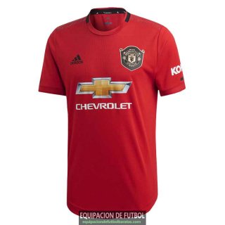 Camiseta Authentic Manchester United Primera Equipacion 2019-2020