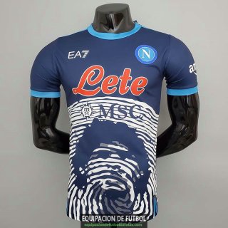 Camiseta Authentic Napoli Commemorative Edition Blue 2021/2022