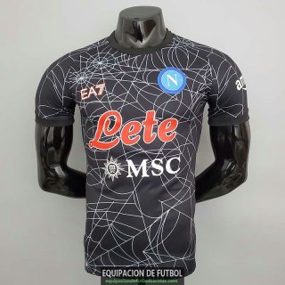 Camiseta Authentic Napoli EA7 Black 2021/2022