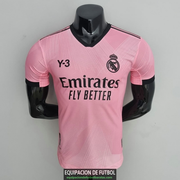 Camiseta Authentic Real Madrid Y3 Edition Pink 2022/2023
