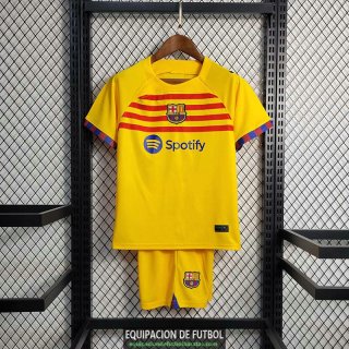 Camiseta Barcelona 4TH Ninos 2022/2023