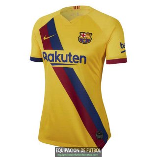 Camiseta Barcelona Camiseta Mujer Segunda Equipacion 2019-2020
