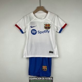 Camiseta Barcelona Ninos Segunda Equipacion 2023/2024