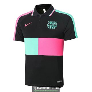 Camiseta Barcelona Polo Black 2020-2021