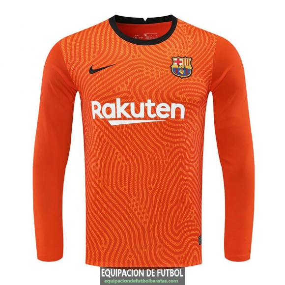 Camiseta Barcelona Portero Orange 2020/2021