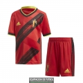 Camiseta Belgica Ninos Primera Equipacion EURO 2020