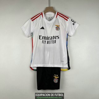 Camiseta Benfica Ninos Tercera Equipacion 2023/2024