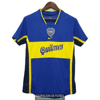 Camiseta Boca Juniors Retro Primera Equipacion 2001 2002