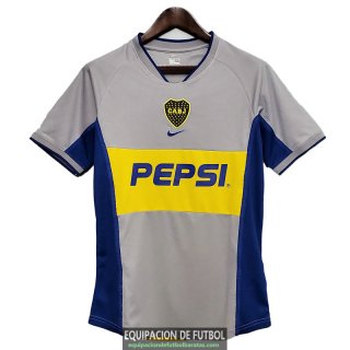 Camiseta Boca Juniors Retro Segunda Equipacion 2002 2003