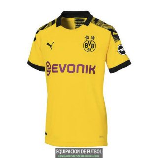 Camiseta Borussia Dortmund Camiseta Mujer Primera Equipacion 2019-2020
