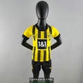 Camiseta Borussia Dortmund Ninos Primera Equipacion 2022/2023