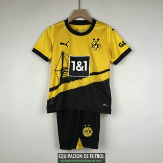 Camiseta Borussia Dortmund Ninos Primera Equipacion 2023/2024