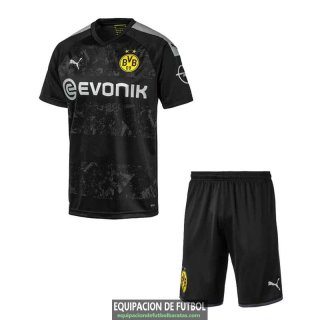 Camiseta Borussia Dortmund Ninos Segunda Equipacion 2019-2020