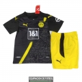 Camiseta Borussia Dortmund Ninos Segunda Equipacion 2020-2021