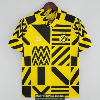 Camiseta Borussia Dortmund Pre Match Yellow Black 2022/2023