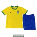 Camiseta Brasil Ninos Primera Equipacion 2020-2021