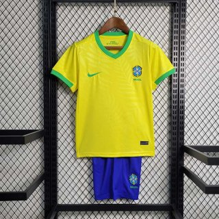 Camiseta Brasil Ninos Primera Equipacion 2023/2024