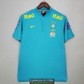 Camiseta Brasil Training Blue II 2021/2022