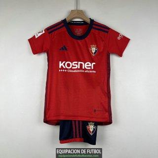 Camiseta CA Osasuna Ninos Primera Equipacion 2023/2024