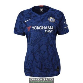 Camiseta Chelsea Camiseta Mujer Primera Equipacion 2019-2020