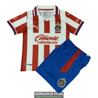 Camiseta Chivas Guadalajara Ninos Primera Equipacion 2020-2021