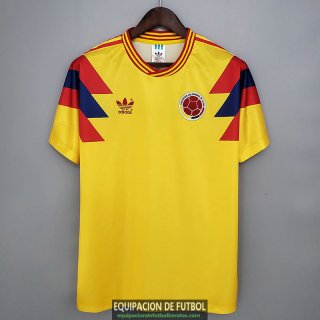 Camiseta Colombia Retro Primera Equipacion 1990/1991
