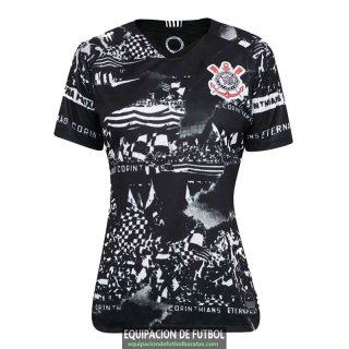 Camiseta Corinthians Camiseta Mujer Tercera Equipacion 2019-2020